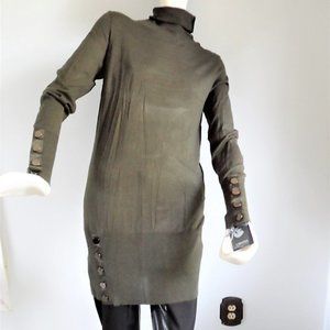 ORWELL KNIT  DRESSES/ 70% SILK, 15% COTTON,15%CASHMERE NWT